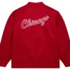 Chicago Bulls Vintage Red Lightweight Satin Jacket