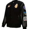 Chicago Cubs Mitchell And Ness Blackout Varsity Jacket