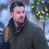 Christmas Under The Northern Lights Jesse Hutch Green Puffer Jacket