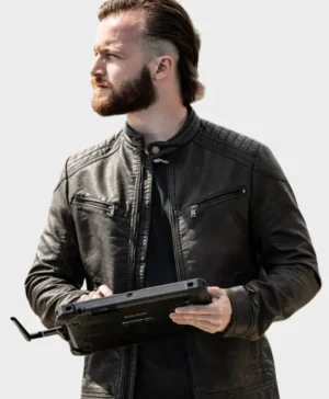 Classified 2024 Brandon Lessard Black Leather Jacket