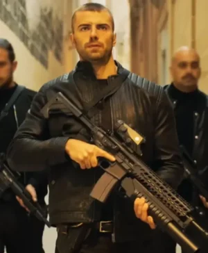 Classified 2024 Myles Clohessy Black Leather Jacket