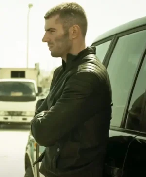 Classified 2024 Myles Clohessy Black Leather Jacket For Sale