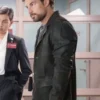 Cole Ellis Wild Cards 2024 Black Leather Blazer Jacket