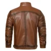 Cruiser Leather Brown Jacket For Sale