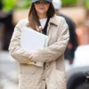 Dakota Johnson Materialists 2024 Quilted Jacket