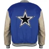 Dallas Cowboys GOLF WANG Letterman Full-Snap Jacket For men And Women