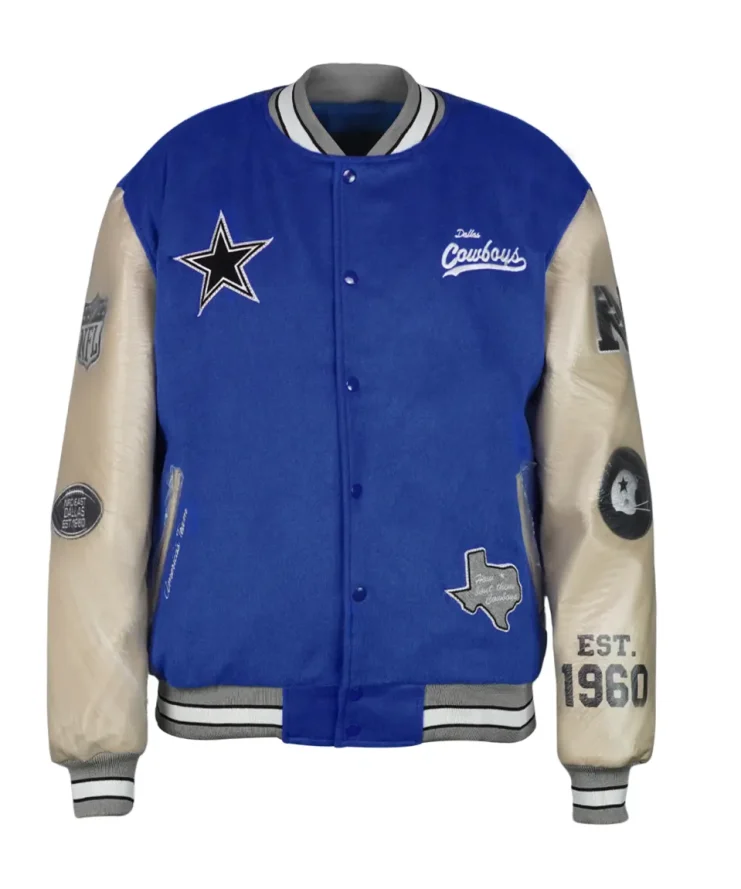 Dallas Cowboys GOLF WANG Letterman Jacket
