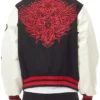 Demon Fashion Varsity Jacket Back