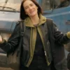 Dirty Angels 2024 Eva Green Black Leather Jacket For Sale
