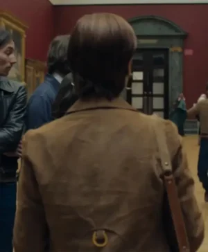 Dolours Price Say Nothing Brown Suede Jacket For Sale