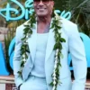Dwayne Johnson Moana 2 World Premiere White Suit