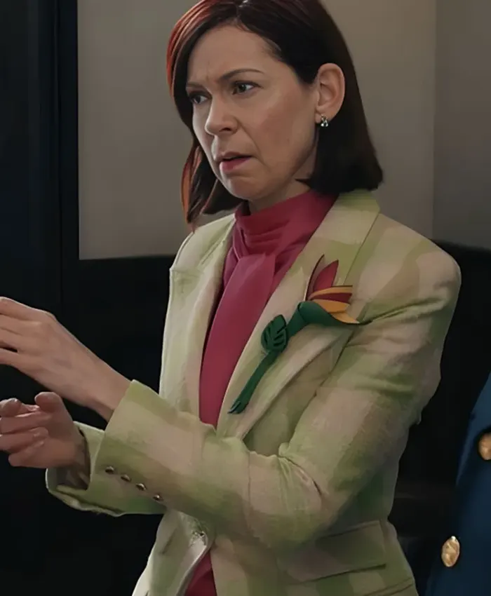 Elsbeth S02 Carrie Preston Plaid Blazer