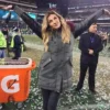 Erin Andrews Championship Grey Parka Jacket