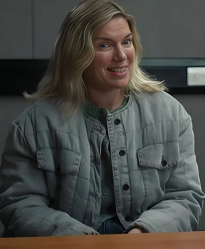 Eva Birthistle Bad Sisters S02 Quilted Jacket For Sale