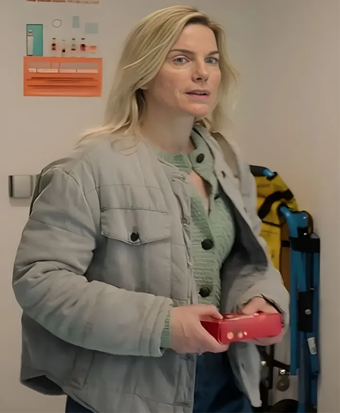 Eva Birthistle Bad Sisters S02 Quilted Jacket