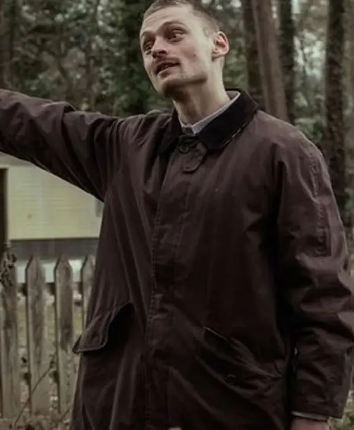 Ferry 2 Jonas Smulders Brown Trench Coat For Sale