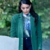 Found S02 Lacey Quinn Green Cotton Blazer