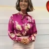 Good Morning Britain Susanna Reid Floral Print Shirt