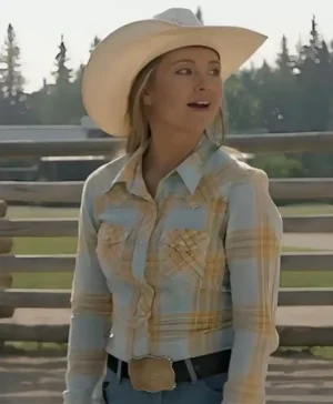 Heartland S18 Amy Fleming Amber Marshall Cotton Shirt