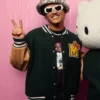 Hello Kitty Bruno Mars Varsity Jacket