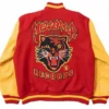 Hellstar Records Werewolf Red Varsity Jacket Back