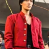 High and Low The Worst X Yuta Nakatsuka Red Cotton Jacket