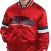 Home Game Florida Panthers Red Satin Jacket
