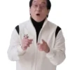 Jackie Chan Karate Kid Legends 2025 White Bomber Jacket For Sale
