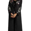 Jenna Bush Hager The Today Show Floral Embroidered Long Coat