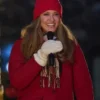 Jill Wagner Christmas Under The Northern Lights Red Jacket