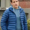 Jingle Bell Love 2024 Joey McIntyre Blue Puffer Jacket For Sale