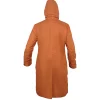 Saint Pierre Josephine Jobert brown hooded jacket with a stylish casual design