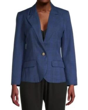Juno Rinaldi Workin’ Moms S05 Blue Blazer