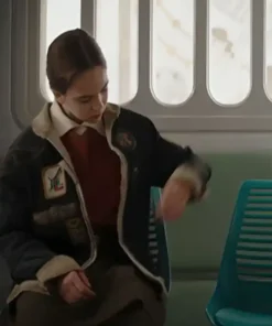 KBU TV-Series Star Wars 2024 Skeleton Crew Kyriana Kratter Black Jacket For Unisex