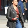 Kat Donovan Missing You 2025 Black Leather Coat