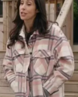 Kate Foster Workin’ Moms S05 Plaid Jacket