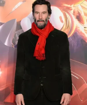 Keanu Reeves Sonic The Hedgehog UK Premiere Blazer