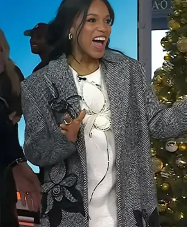 Kerry Washington The Today Show Floral Coat
