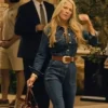 Landman Ali Larter Denim Blue Jumpsuit