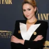 Maria Bakalova The Apprentice NY Black And White Blazer