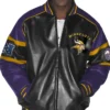 Minnesota Vikings G-III Leather Varsity Jacket