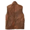 Missoula Leather Cargo Brown Vest