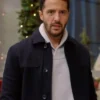 Mom’s Christmas Boyfriend 2023 Zach Smadu Blue Peacoat