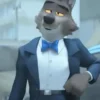 Mr. Wolf The Bad Guys 2 Blue Blazer
