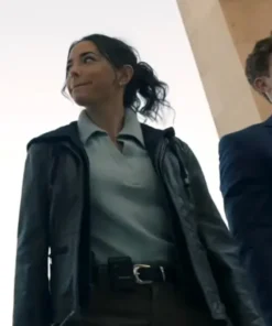 NCIS Origins Lala Dominguez Black Leather Jacket