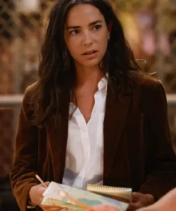 NCIS Origins Lala Dominguez Brown Blazer