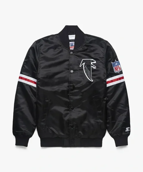NFL Falcons Homage X Starter Satin Varsity Jacket