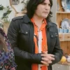 Noel Fielding Great British Bake Off Black Leather Jacket