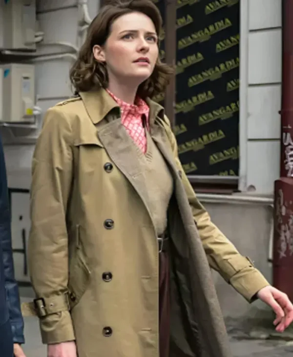 Olivia Morris The Librarians The Next Chapter Trench Coat