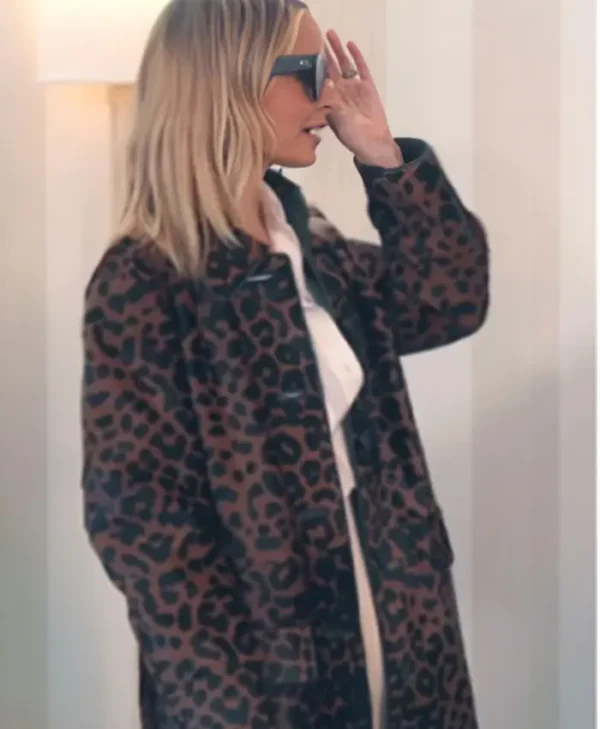 Paris And Nicole The Encore Nicole Richie Leopard Print Coat